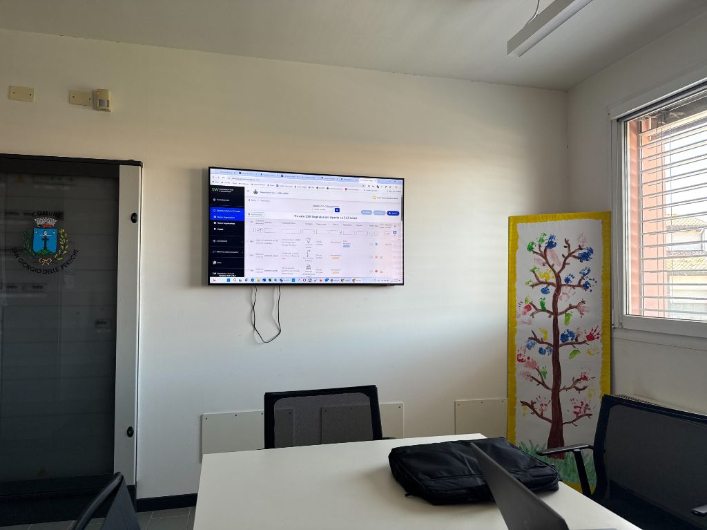 Immagine della mappa di dove si trova il disservizio